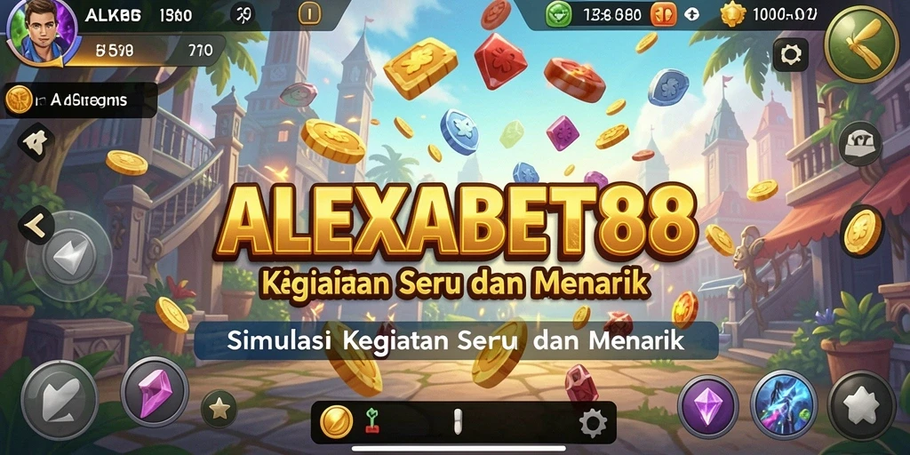Tampilan gameplay ALEXABET88 yang mengasyikkan dan realistis.