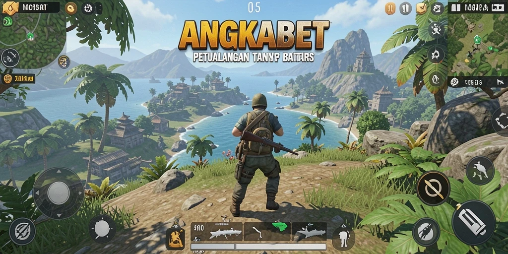 Tangkapan layar gameplay Open World ANGKABET yang menampilkan kebebasan eksplorasi.