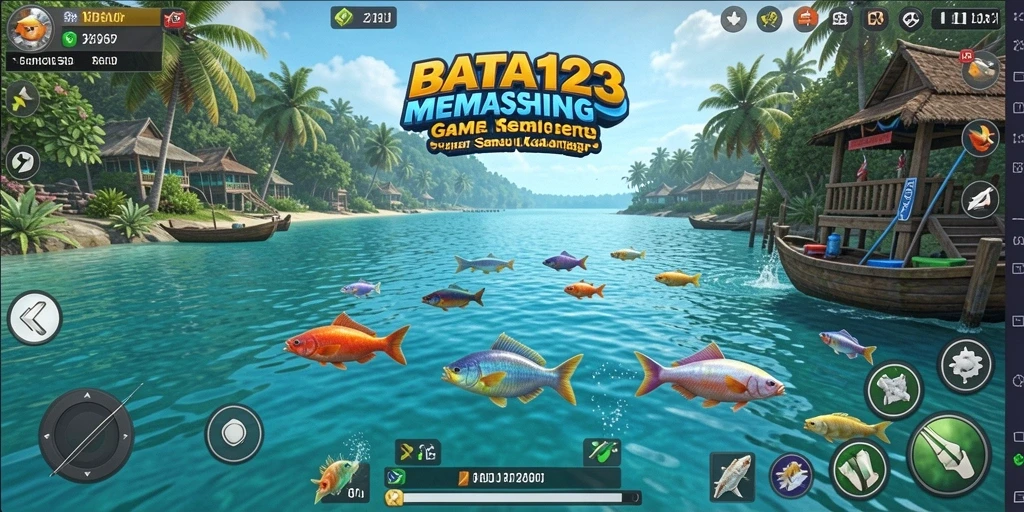 Tangkapan ikan besar dalam gameplay BATA123 yang menegangkan.