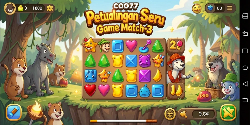 Gameplay menarik dan penuh warna di <strong>COO77</strong>.