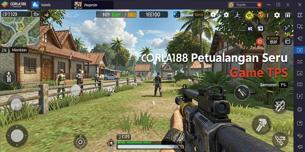 Screenshot gameplay <strong>CORLA188</strong> yang menunjukkan aksi seru di medan perang.