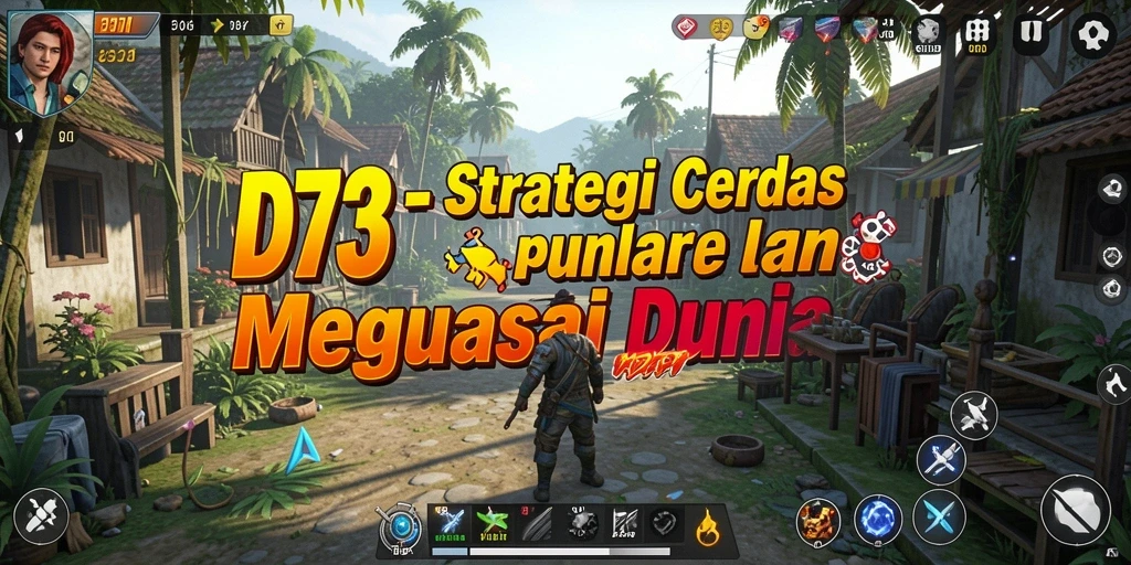 Gameplay D73 dengan strategi dinamis dan pertempuran epik.