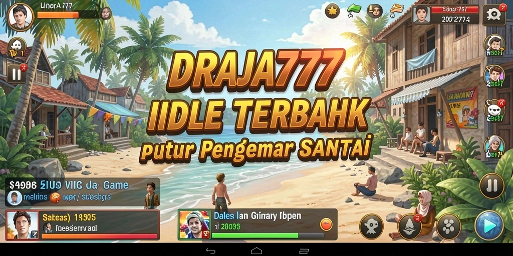 Tampilan gameplay DRAJA777 yang santai dan menarik.