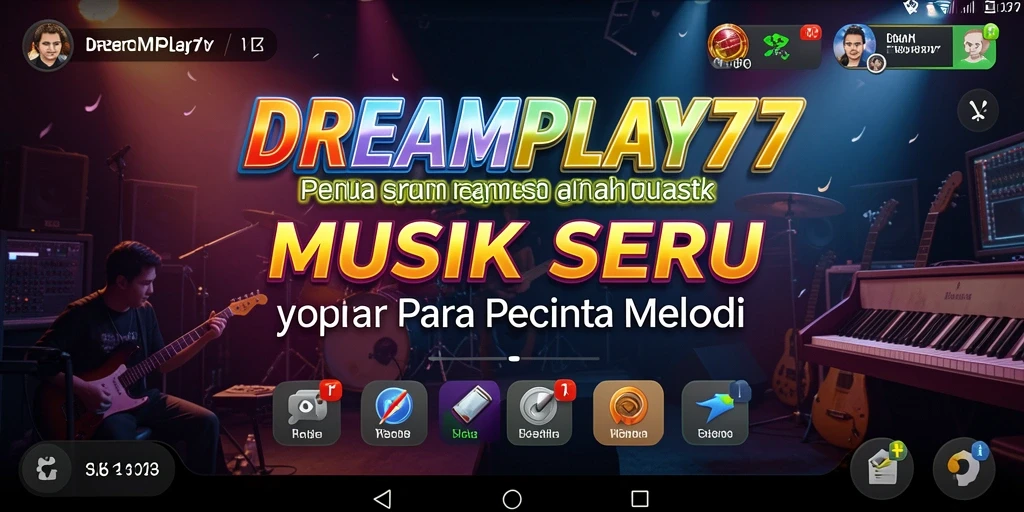 Tampilan gameplay <strong>DREAMPLAY77</strong> yang seru dan penuh warna.
