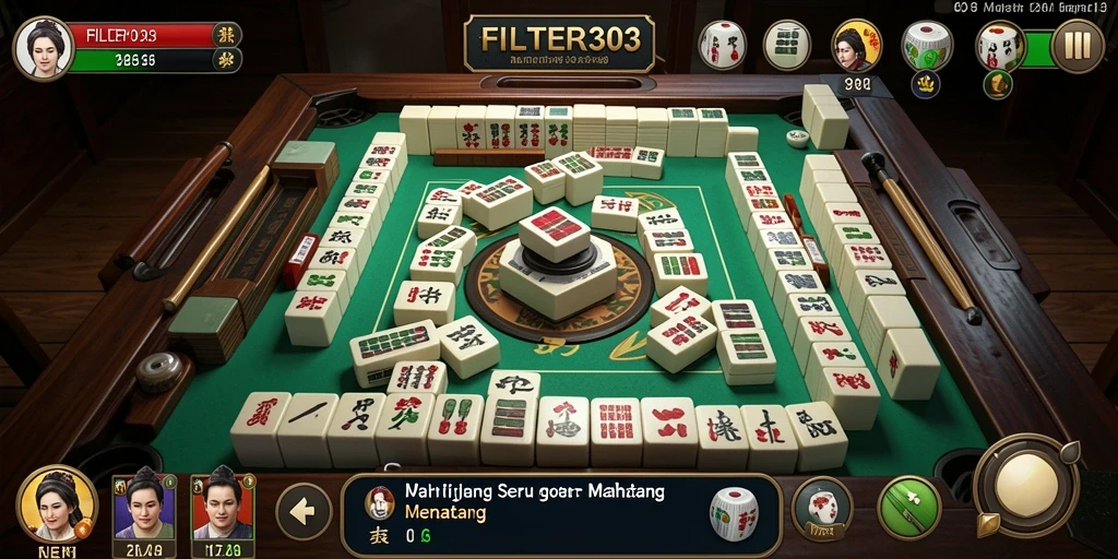 Tampilan gameplay FILTER303 yang seru dan menantang.