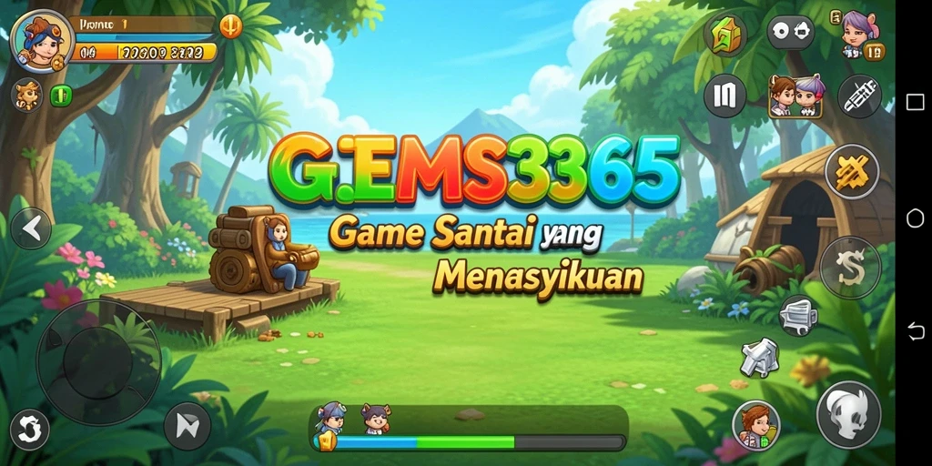 Gameplay GEMS365 yang mengasyikkan dan penuh warna.