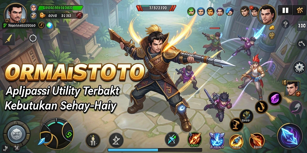 Tampilan antarmuka pengguna ORMASSTOTO yang sederhana dan fungsional.