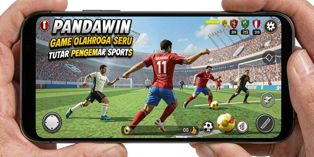 Tampilan gameplay yang seru dan kompetitif di PANDAWIN.