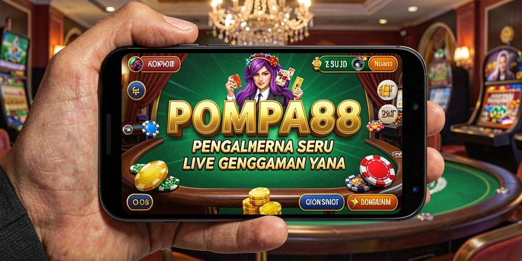 Tampilan gameplay Live Casino yang menegangkan dan interaktif.