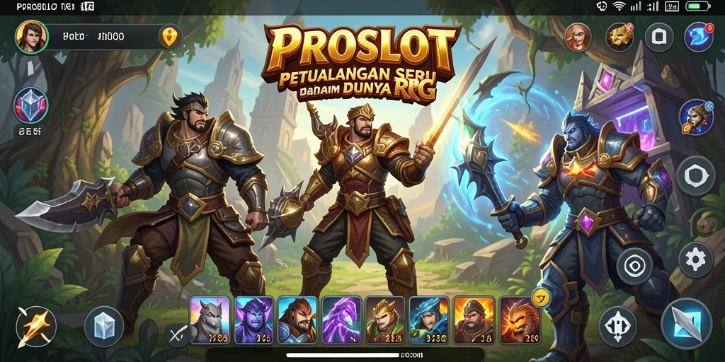 Tampilan gameplay menarik dari PROSLOT yang penuh aksi.