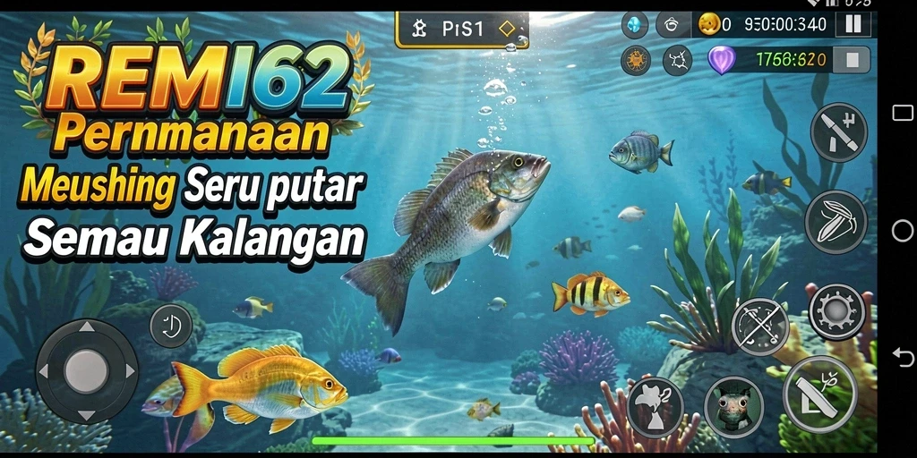 Tangkapan ikan yang menakjubkan dalam gameplay REMI62.