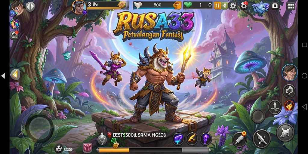 Screenshot RUSA33 menampilkan momen seru dalam petualangan.
