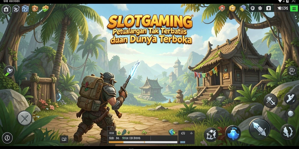 Tampilan menarik dari gameplay SLOTGAMING di dunia terbuka.