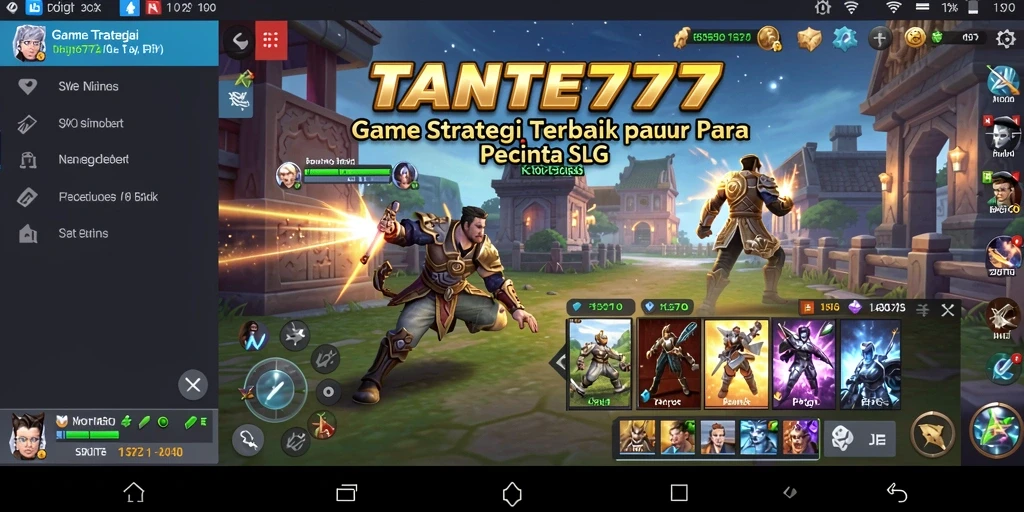 Tampilan gameplay TANTE777 yang menarik dan strategis.