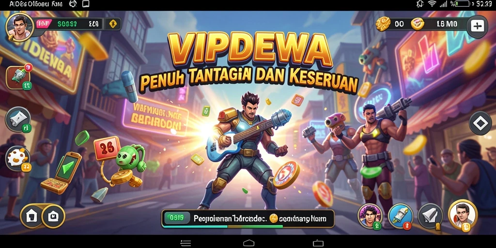 Screenshot gameplay VIPDEWA yang menampilkan aksi seru dalam permainan Arcade.