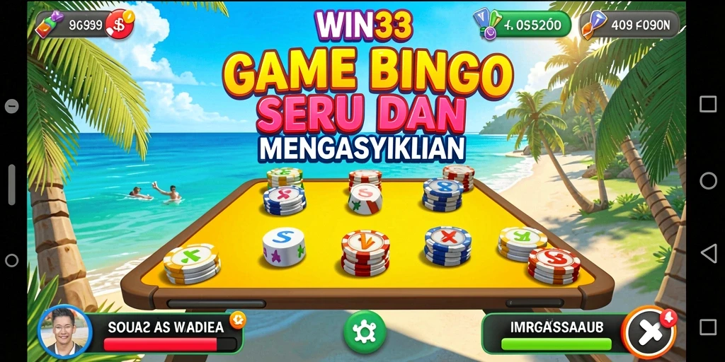 Gameplay seru Bingo di WIN33 yang sangat menarik.