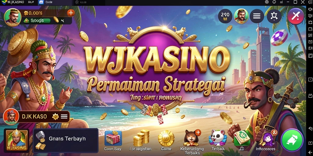 Tampilan menarik dari gameplay WJKASINO yang menantang.